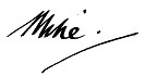 マイクのサイン